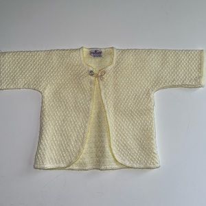 Vintage baby sweater by Cradleknit